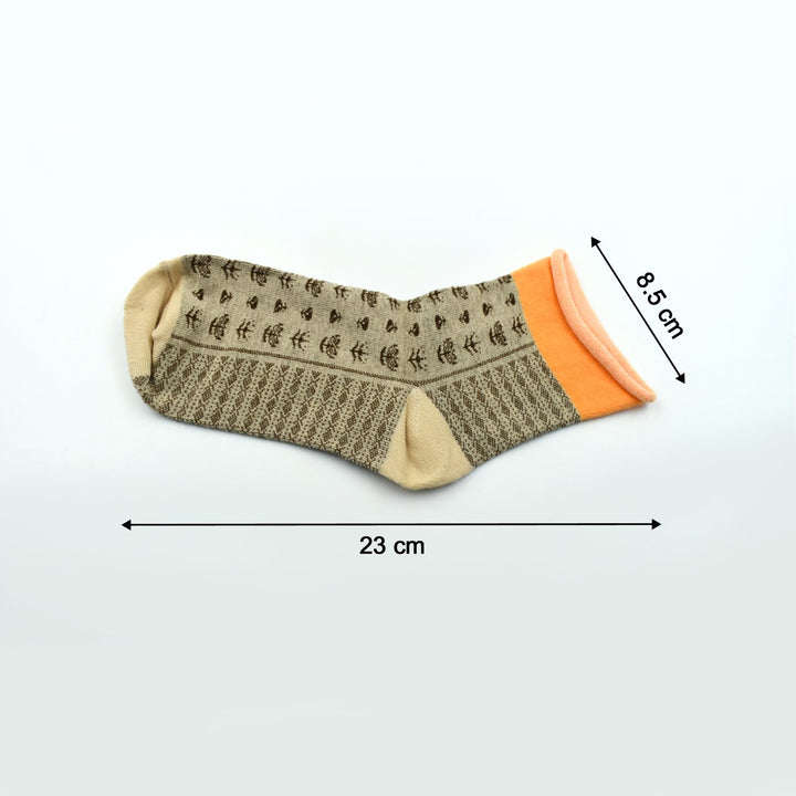 7356 Socks Breathable Thickened Classic Simple Soft Skin Friendly - Trendex