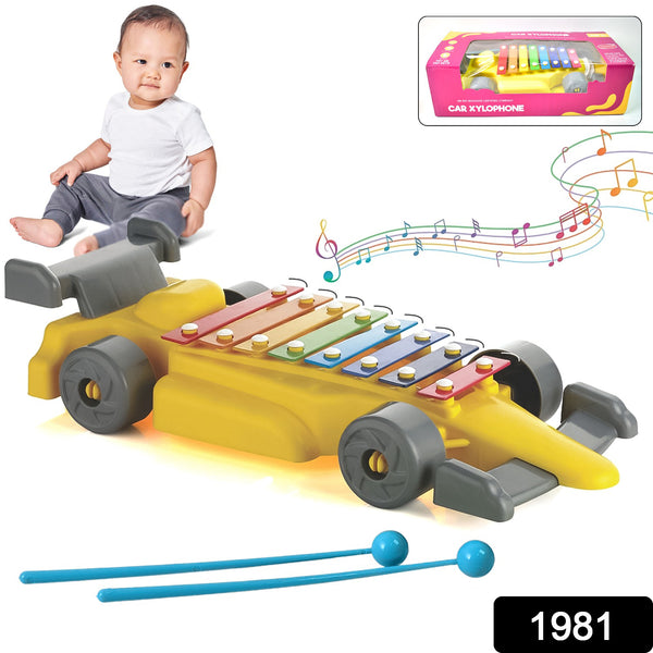 Musical Car Piano Xylophone Toy Plastic Car Xylophone (1 Set) - Trendex