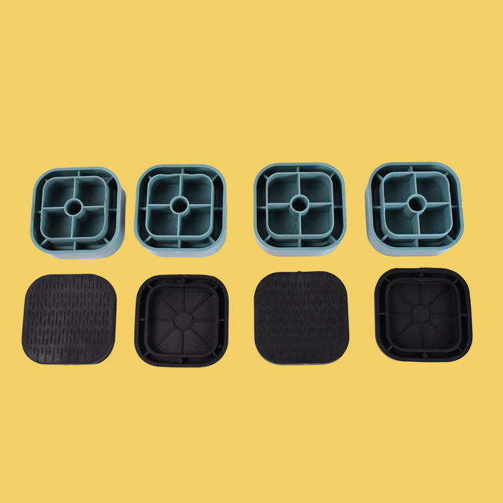 Plastic Washing Machine Feet Pads (Set Of 4 Pc) - Trendex