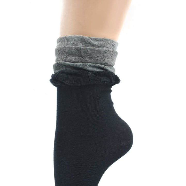 7355 Socks Breathable Thickened Classic Simple Soft Skin Friendly - Trendex
