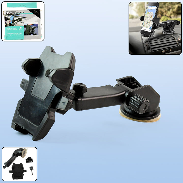 Universal Car Mobile Phone Holder Universal Car Mobile Phone Holder (1 Pc) - Trendex