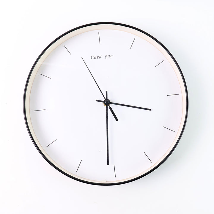 Minimalist Wall Clock With Accessories (1 Pc) - Trendex