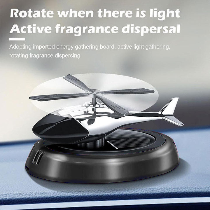 Car Dashboard Perfume Diffuser With Rotating Blades (1 Set) - Trendex