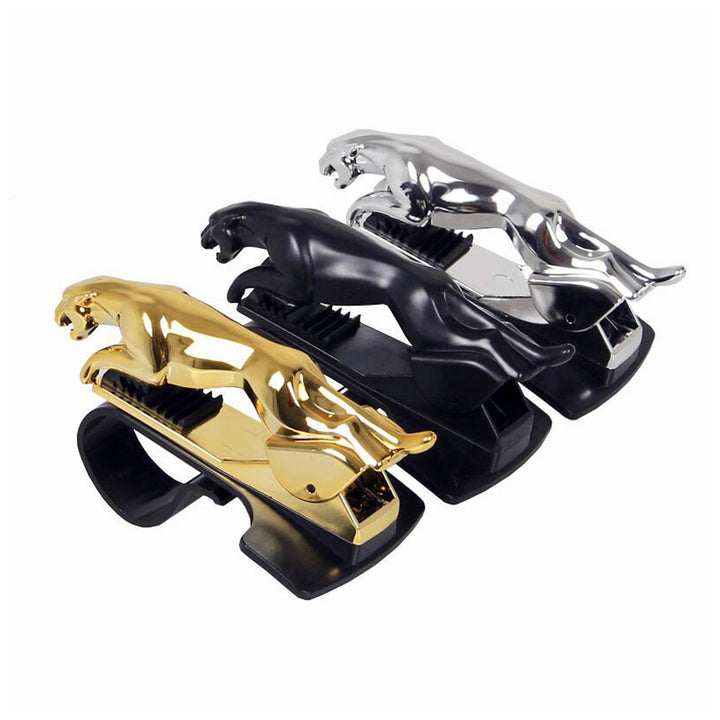 6469 Jaguar Leopard Shape Plastic Phone Clip Mobile Phone Holder For Car Use - Trendex