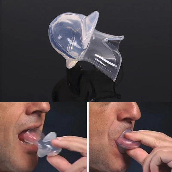 Silicone Anti Snoring Tongue Device