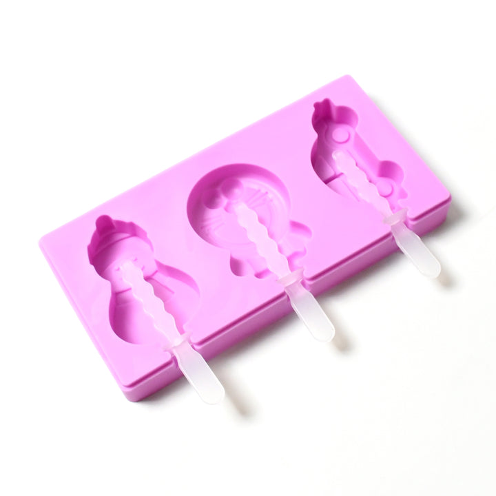 8188 Silicone Popsicle Molds Reusable Ice Cream Molds With Sticks And Lids. A Must-have Popsicle Mold For Summer. - Trendex