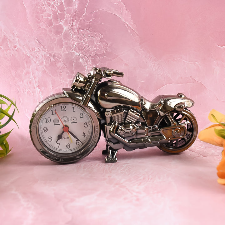 Motorcycle Alarm Clock Motor Table Clock For Home Decor (1 Pc) - Trendex