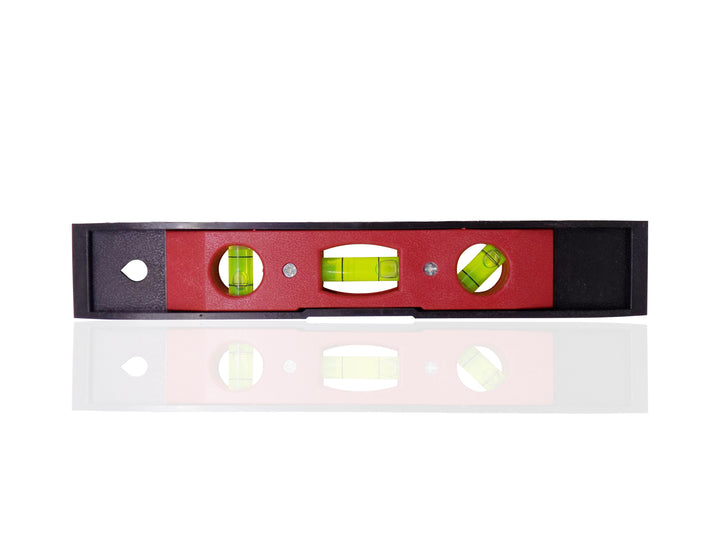 0411 3 Bubble Mini Pocket Portable Level Ruler Torpedo - Trendex