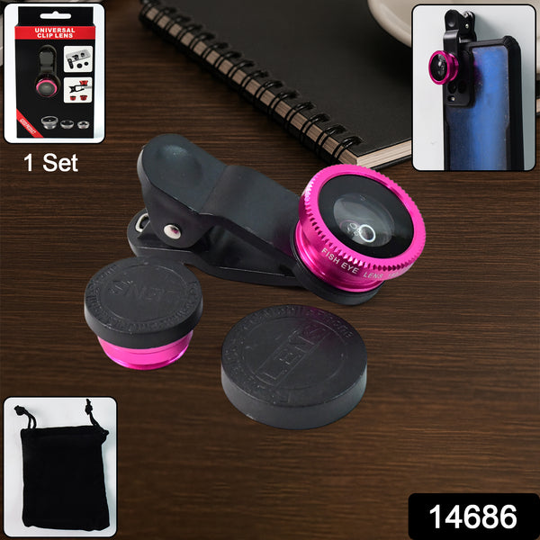 Universal Clip-on Mobile Camera Lens (1 Set) - Trendex