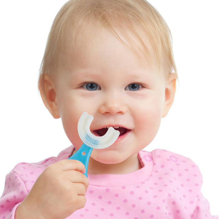 4774 Kids U S Tooth Brush Used In All Kinds Of Household Bathroom Places For Washing Teeth Of Kids Toddlers And Childrens Easily And Comfortably. - Trendex