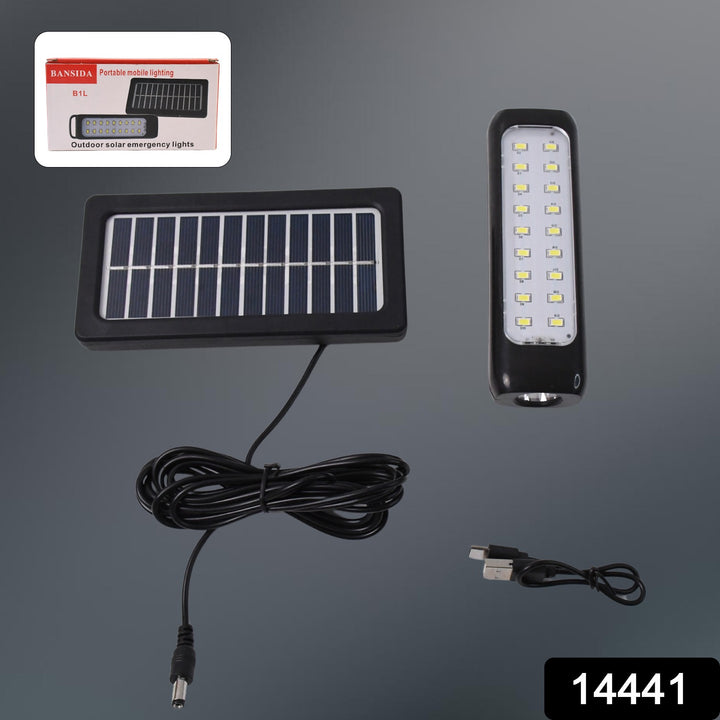 3 Modes Outdoor Indoor Hanging Solar Light  Small 18led  1 Big Led - Trendex
