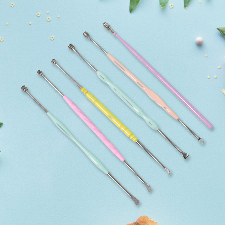 7 Pcs Earwax Removal Kit  Ear Cleansing Tool Set - Trendex