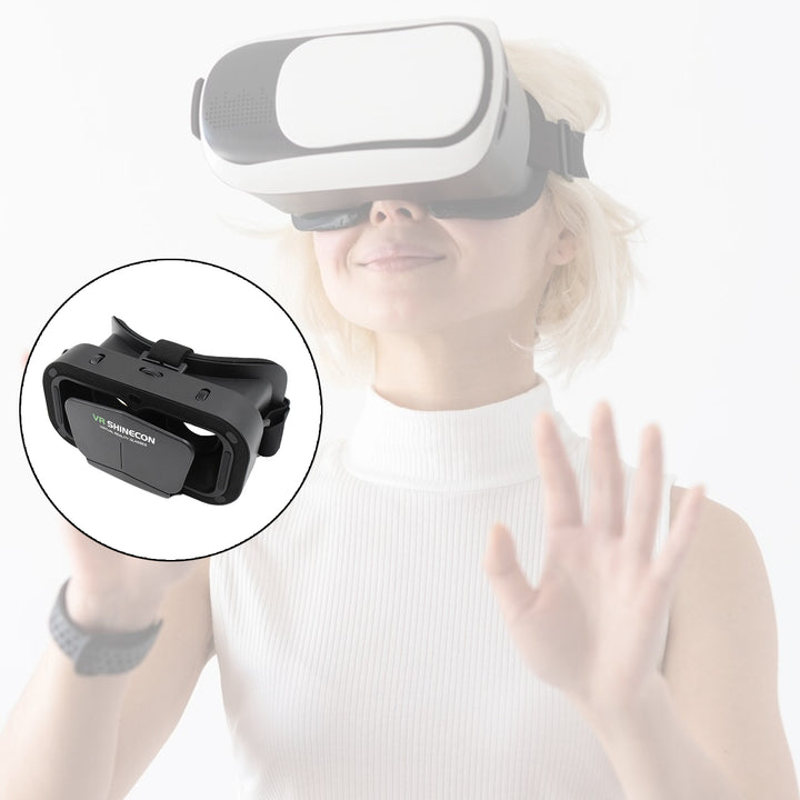 12837 3d Vr Headset Compatible With Iphone  Android Virtual Reality Vr Goggles For 3d Vr Movies Video Games (1 Pc) - Trendex