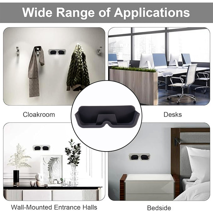 Wall Mounted Sunglasses Holder (Mixcolor  1 Pc) - Trendex