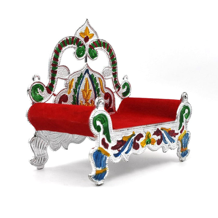 2711 Big Singhasan Bal Gopal Used In All Kinds Of Household And Official Places For Placing Gods Sculpture Over It. - Trendex