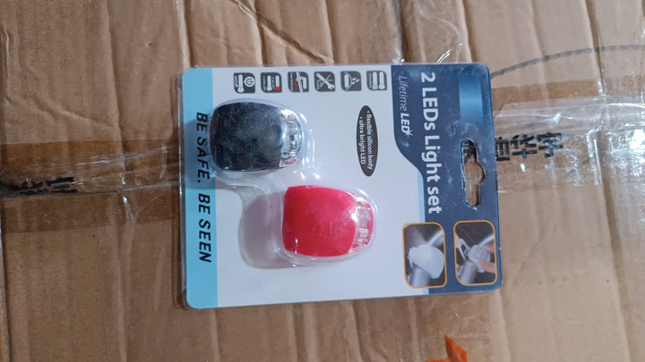 Silicone Led Bike Light Set (2 Pcs Set) - Trendex