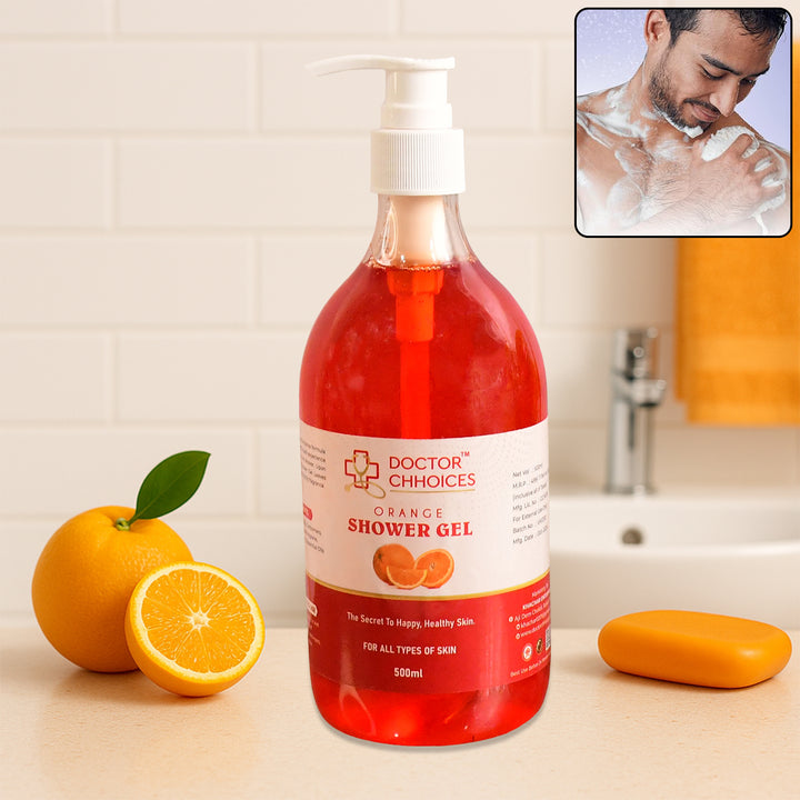 Doctor Chhoices Orange Shower Gel  500ml (1 Pc) - Trendex