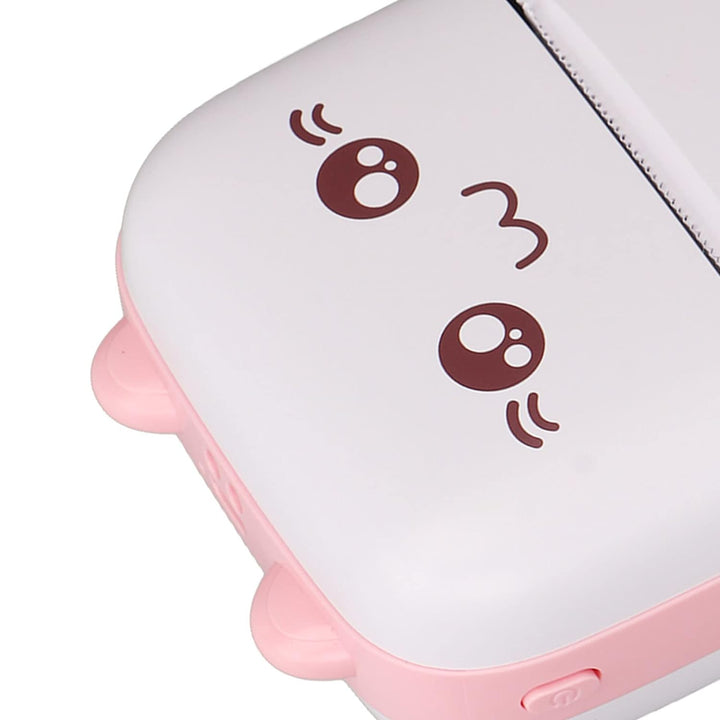 8838 Pocket Mini Printer Mobile Phone Bluetooth Connection Wireless Mini Thermal Printer With Android Or Ios App For Pictures Portable Smart Printercontains 1 Rolls Thermal Paper With Fast Paper Output For Photo Image - Trendex