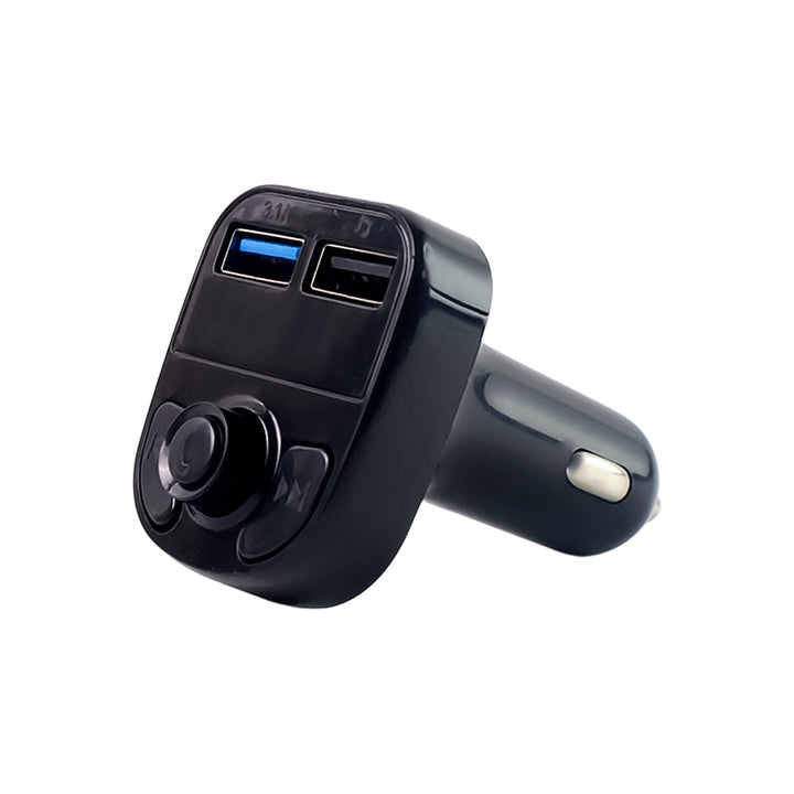 8533 Car-x8 Bluetooth Fm Transmitter Kit For Hands-free Call Receiver  Music Player  Call Receiver  Fast Mobile Charger Ports For All Smartphoneswith 3.1a Quick Charge Dual Usb Car Charger - Trendex
