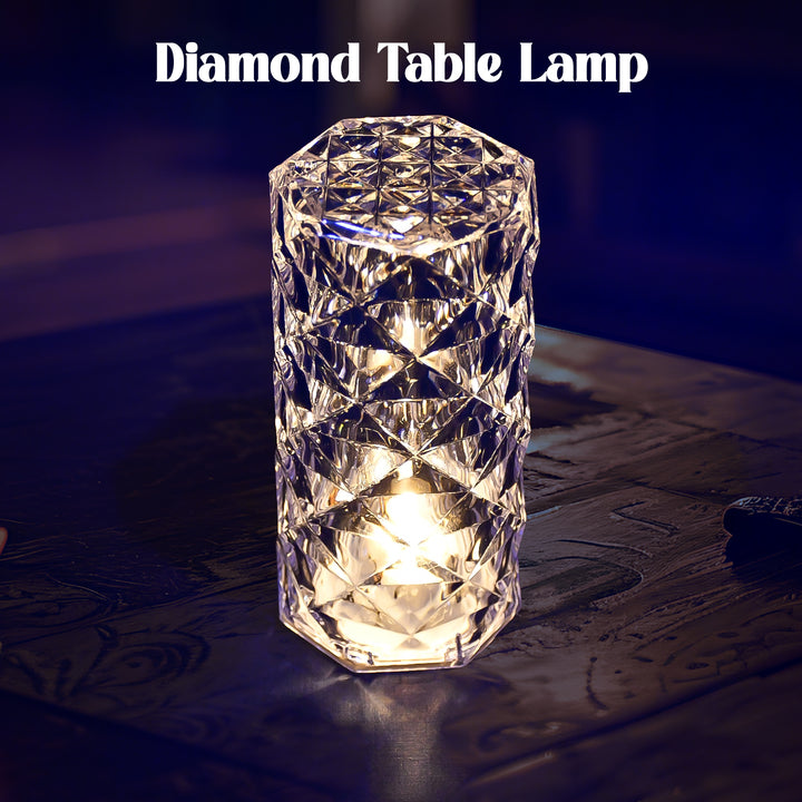 6240 Diamond Table Lamp  Candles For Home Decoration Crystal Candle Lights - Trendex