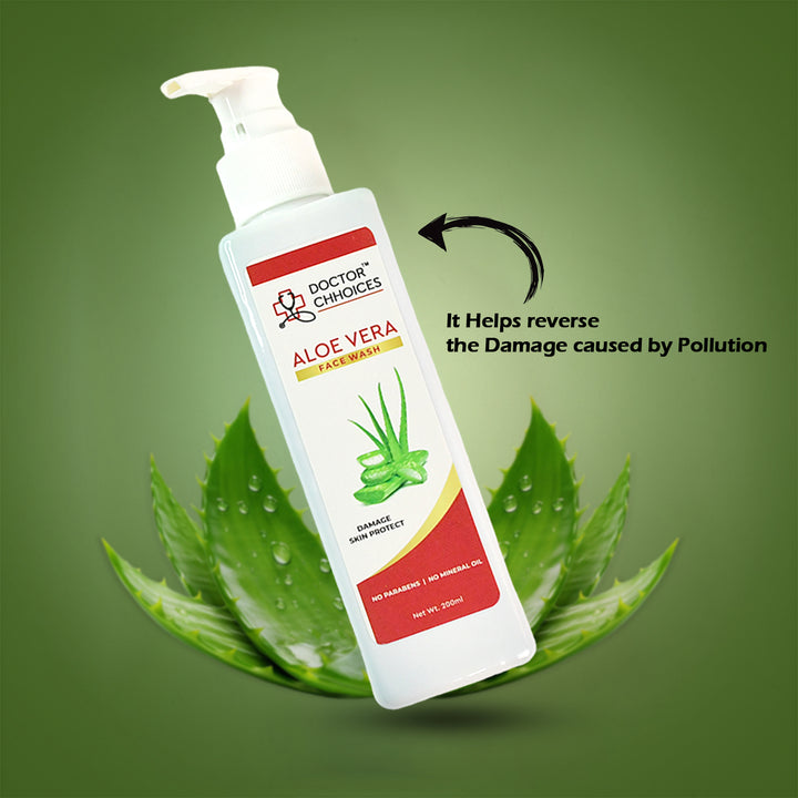 Doctor Chhoices Aloe Vera Face Wash  200ml - Trendex