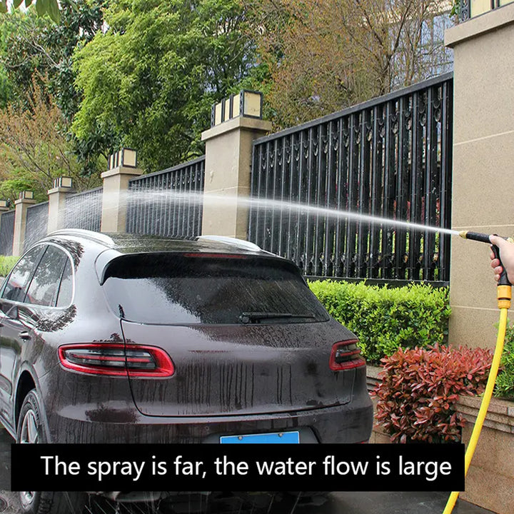 9148 Plastic Body Metal Trigger  Brass Nozzle Water Spray Gun For Water Pipe  Non-slip  Comfortable Grip  Multiple Spray Modes  Ideal Pipe Nozzle For Car Wash Gardening Other Uses - Trendex