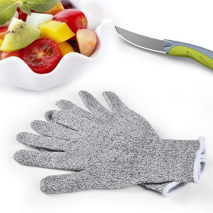 0677 Anti Cutting Resistant Hand Safety Cut-proof Protection Gloves  (Multicolour) - Trendex