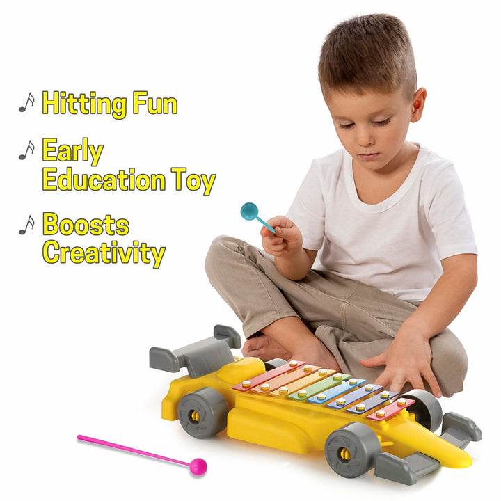 Musical Car Piano Xylophone Toy Plastic Car Xylophone (1 Set) - Trendex