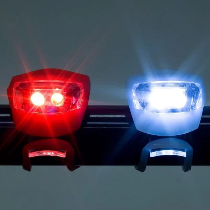 Silicone Led Bike Light Set (2 Pcs Set) - Trendex