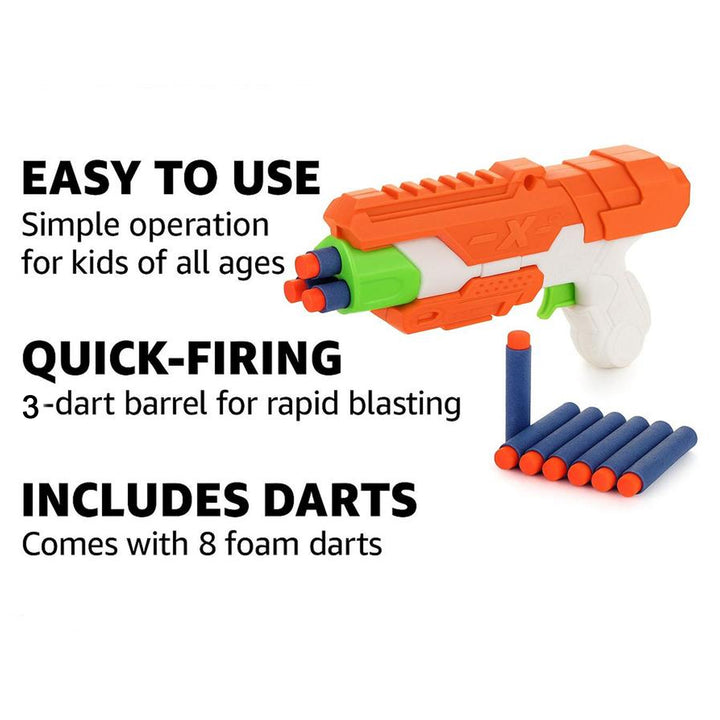 Z Master Toy Gun With Foam Bullets Compact Shooting Toy For Kids - Trendex