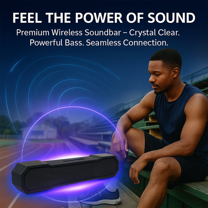 3d Sound Wireless Bluetooth Speaker (1 Pc) - Trendex