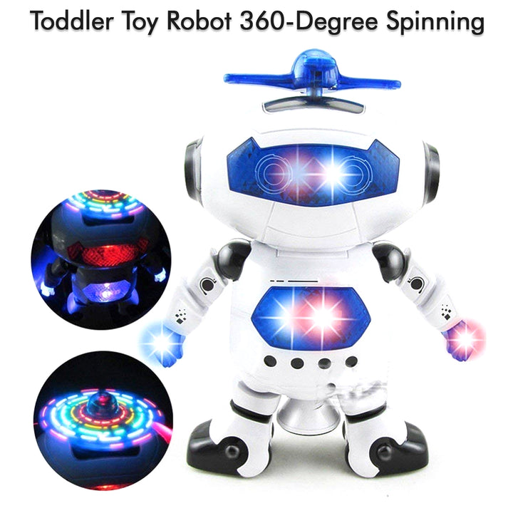 4462 Dancing Robot With 3d Lights And Music. - Trendex