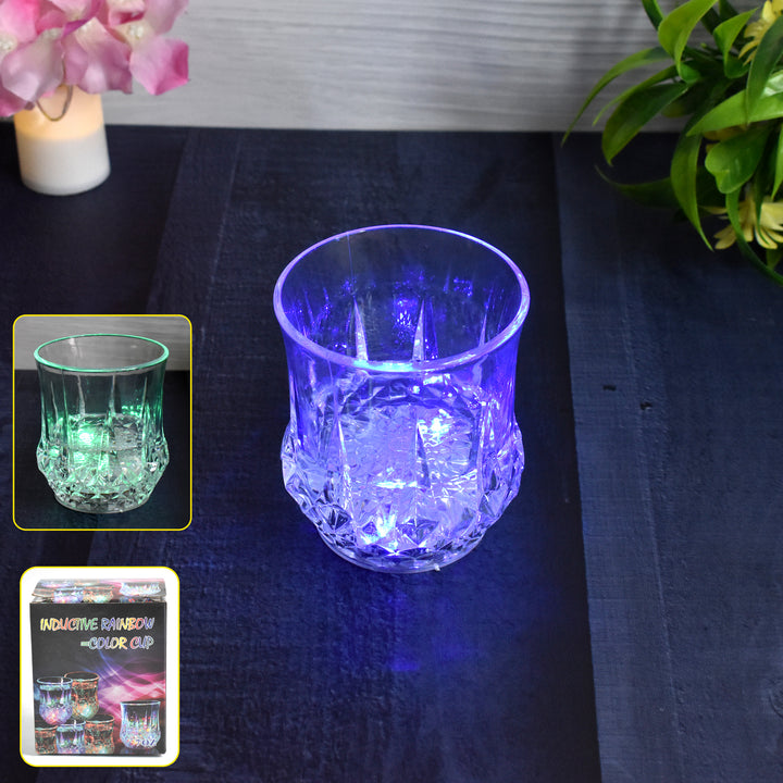 Led Light-up Cup Water Inductive Rainbow Color Changing Led (1 Pc) - Trendex