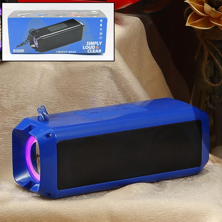 Portable Wireless Rechargeable Speaker Bluetooth Speaker (1 Pc) - Trendex