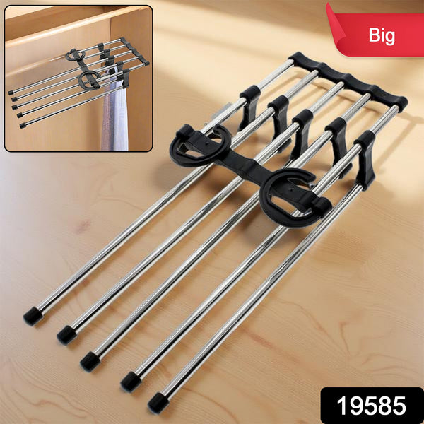 Adjustable Big Trouser Pants Hanger Organizer - Trendex