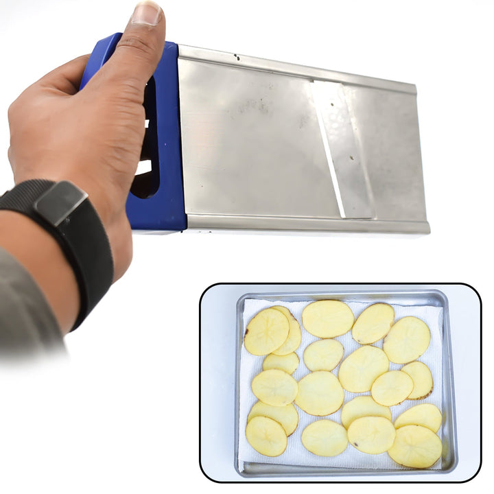2689 Plain Potato Slicer Used In All Kinds Of Household Kitchen Purposes For Cutting And Slicing Of Potatoes. - Trendex