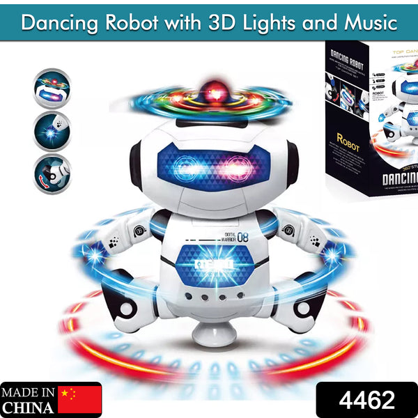 4462 Dancing Robot With 3d Lights And Music. - Trendex
