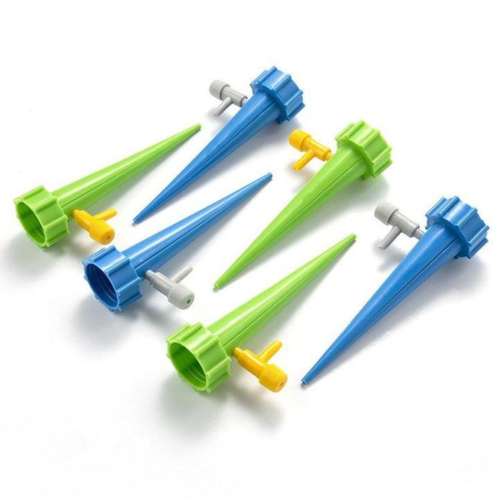 7412 Plant Watering Spikes Self Watering Spikes Water Dripper For Plants Adjustable Plant Watering Devices With Slow Release Control Valve Switch (1pc) - Trendex