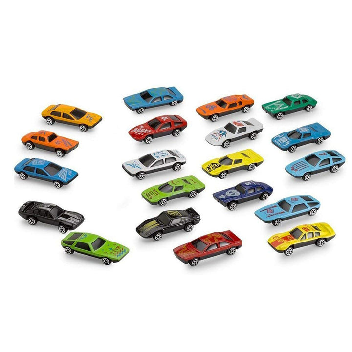 8058 Super Racer Power Car Set (Set Of 25pcs) - Trendex