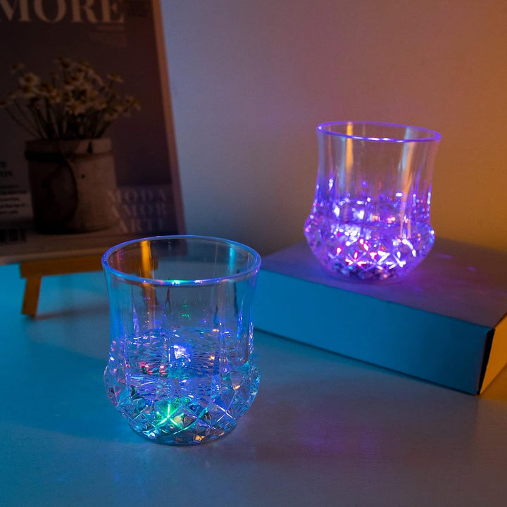 Led Light-up Cup Water Inductive Rainbow Color Changing Led (1 Pc) - Trendex