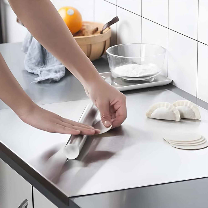 Premium Stainless Steel Anti-bacterial Chopping Board For Kitchen (1 Pc)