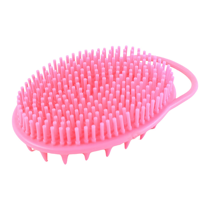 2-in-1 Silicone Soft Bristle Bath Brush - Trendex