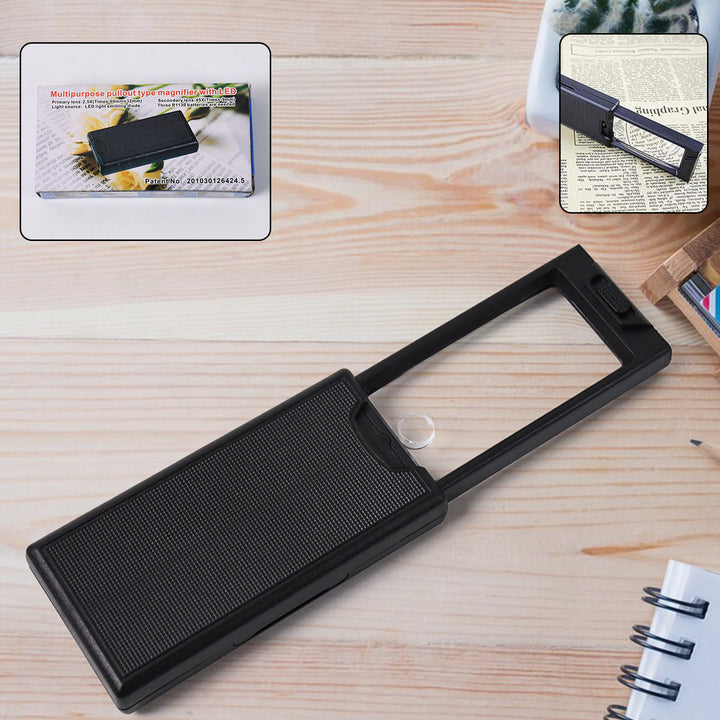 Multipurpose Extendable Magnifier With Led Magnifier (1 Pc) - Trendex