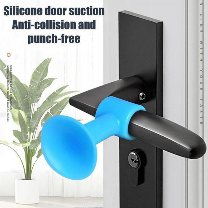 1442 Door Stopper Mini Anti-collision Silicone Door Handle Crash Pad - Trendex