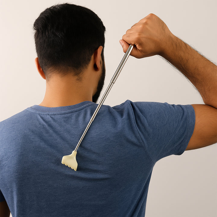 Telescopic Back Scratcher With Plastic Claw (1 Pc) - Trendex