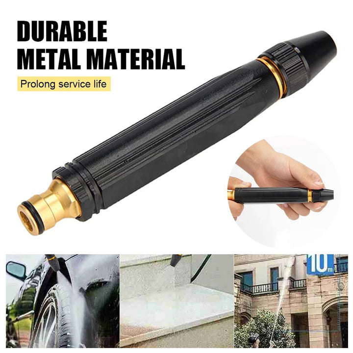 9090  High Pressure Water Gun Nozzle Car Wash Water Gun Nozzle Alloy Garden Nozzle Spray Gun - Trendex