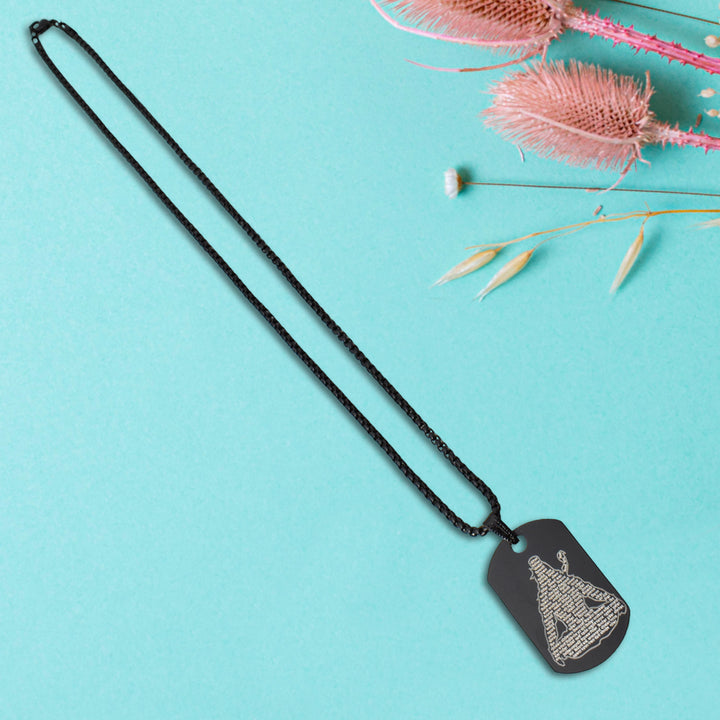Mahadev Locket With Chain (1 Pc) - Trendex