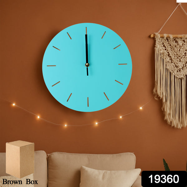 Contemporary Minimal Wall Clock (1 Pc) - Trendex