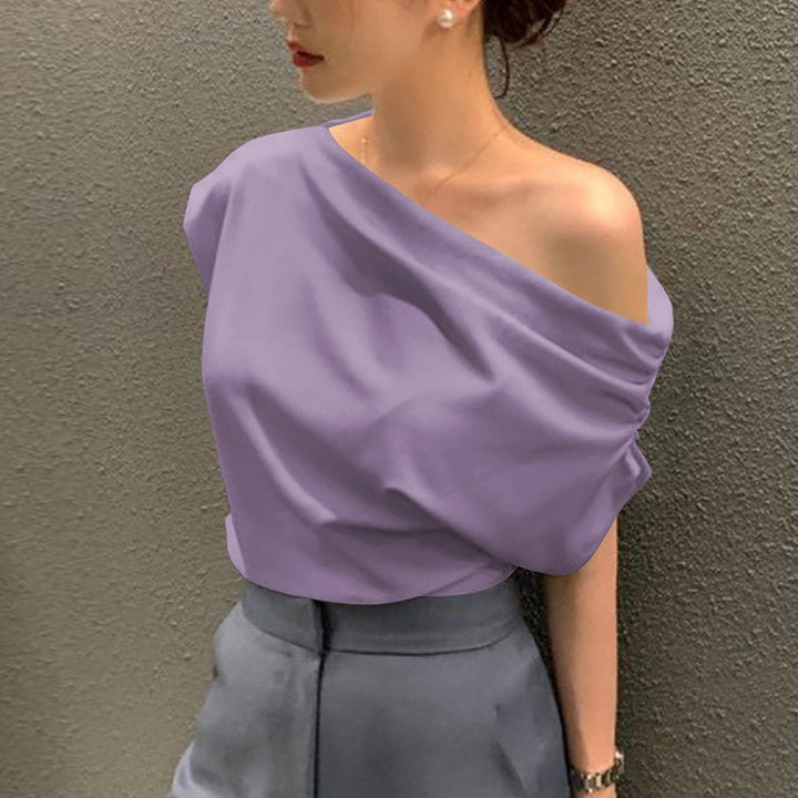Summer New Niche Irregular Shoulder Design Sense - Trendex