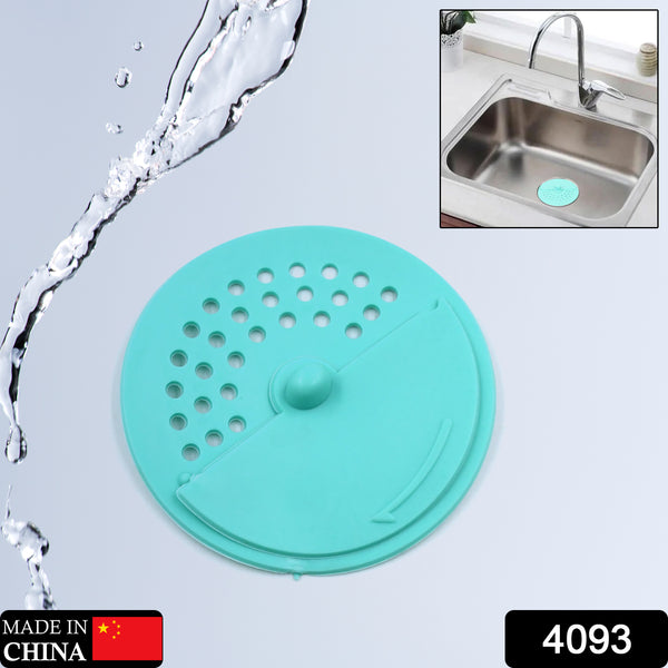 4093 Drain Cover Round Rubber Anti-odor Floor Drain Shower Waste Water Drainer Bathroom Filter Kitchen Sink Filter Silica Gel Hole Bath Plug For Toilet Kitchen Balcony 1pcs - Trendex